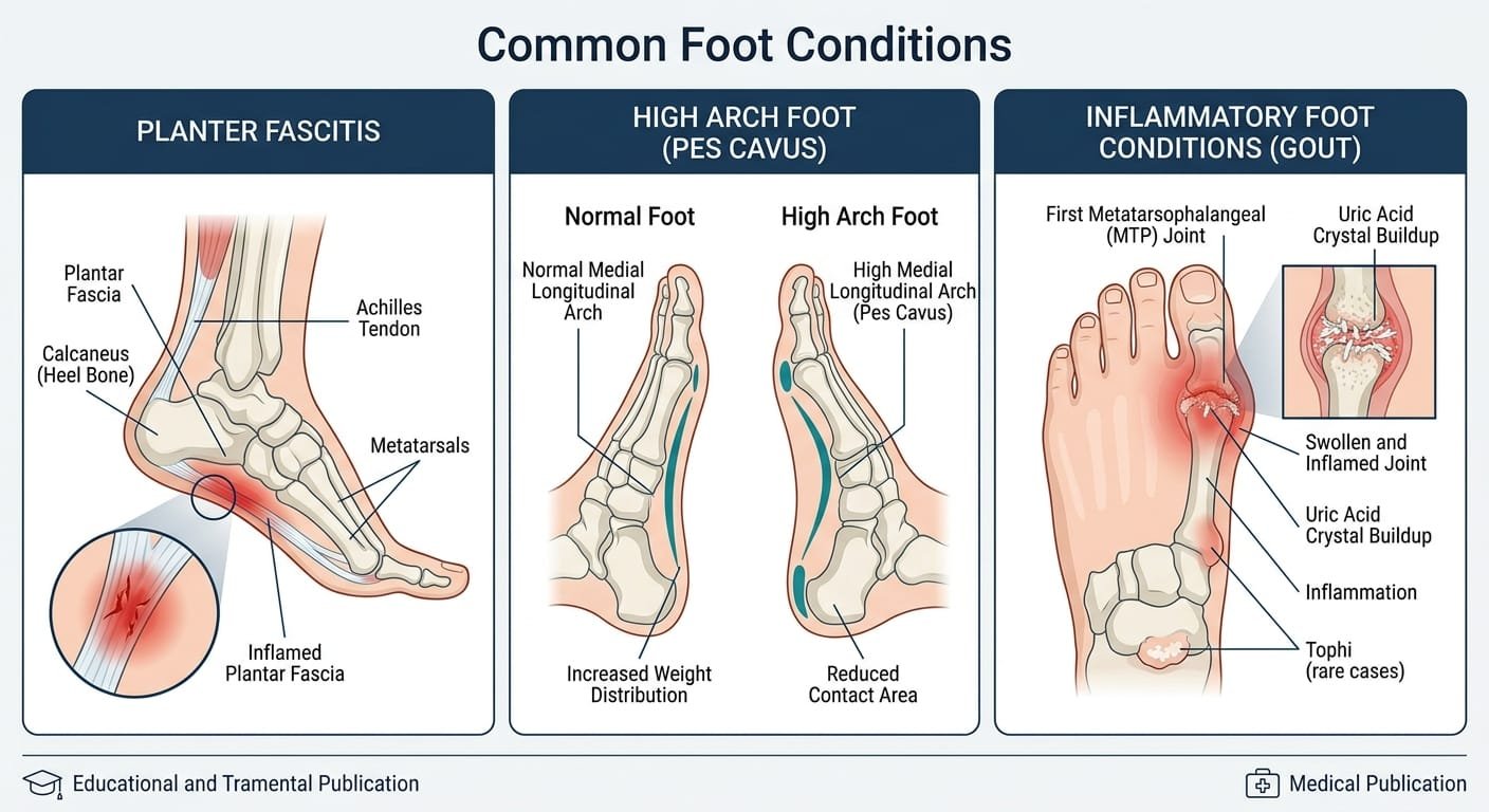 Foot Deformities and Inflammatory Conditions: Orthotic Solutions That Restore Mobility